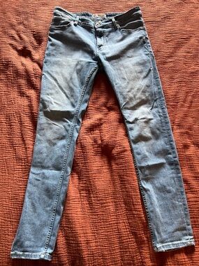 Mango Light Blue Jude Slim Jeans
